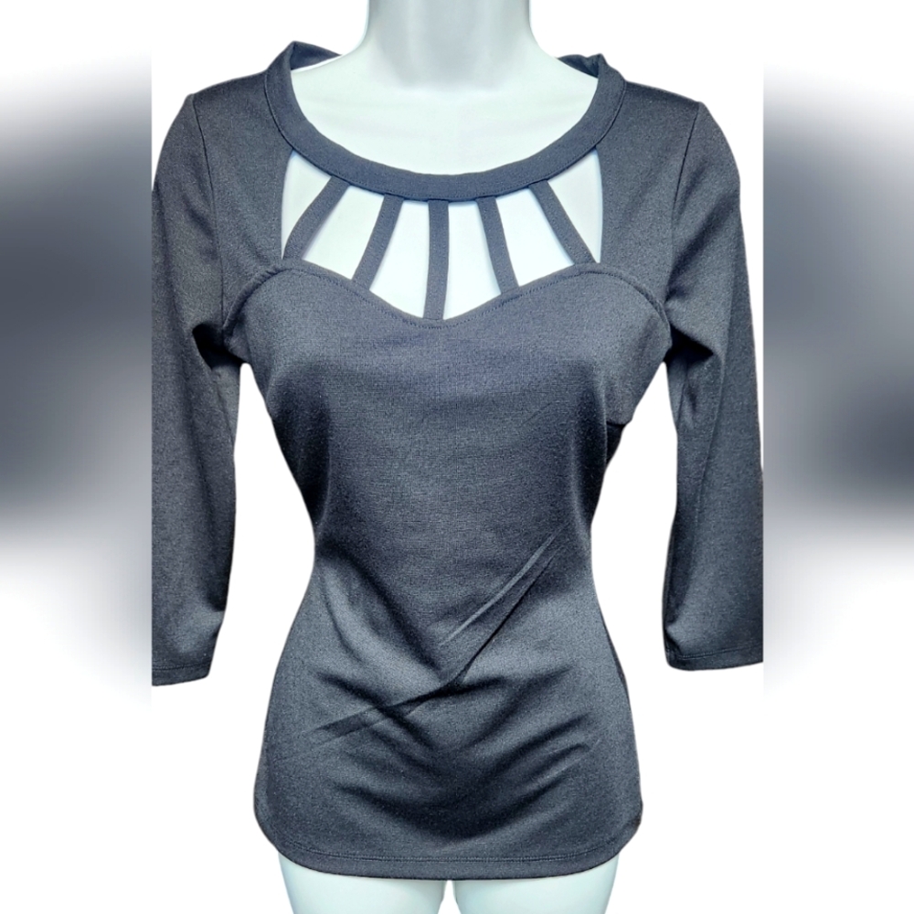 Y2k Guess Cutout Top